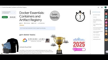 [NEW2025] Docker Essentials: Containers and Artifact Registry || #qwiklabs || Lab Solution