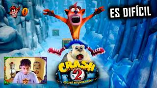 ¿Es un juego más difícil?... Mí aventura en CRASH BANDICOOT 2 💀| #3🔥