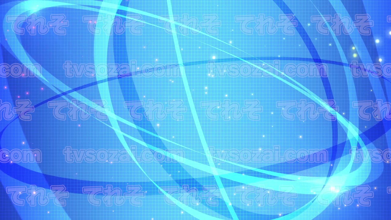 ニュース風キラキラcg 青 Aパターン てれそ