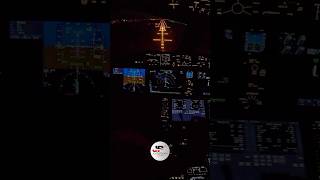 787 Night Landing