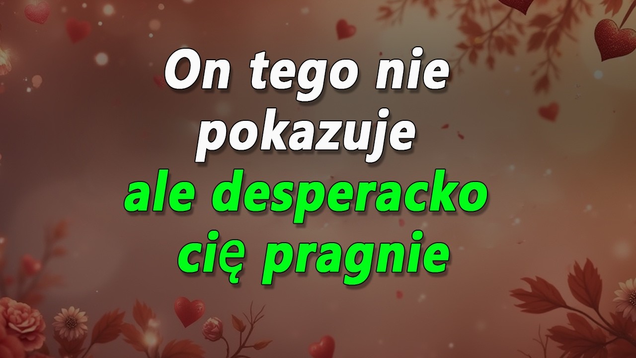 Co czuje mężczyzna, gdy pozwala Ci odejść, będąc w Tobie zakochanym?
