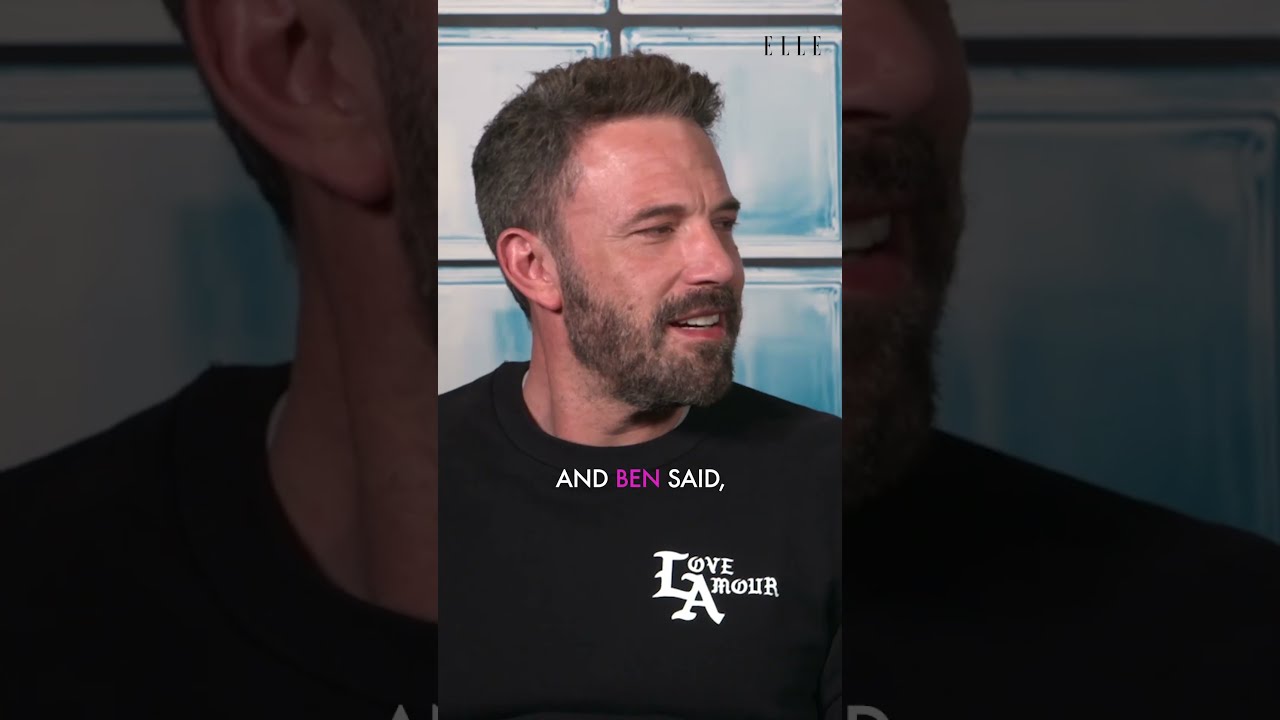 Matt Damon Ben Affleck On Meeting Michael Jordan First Thing With ELLE
