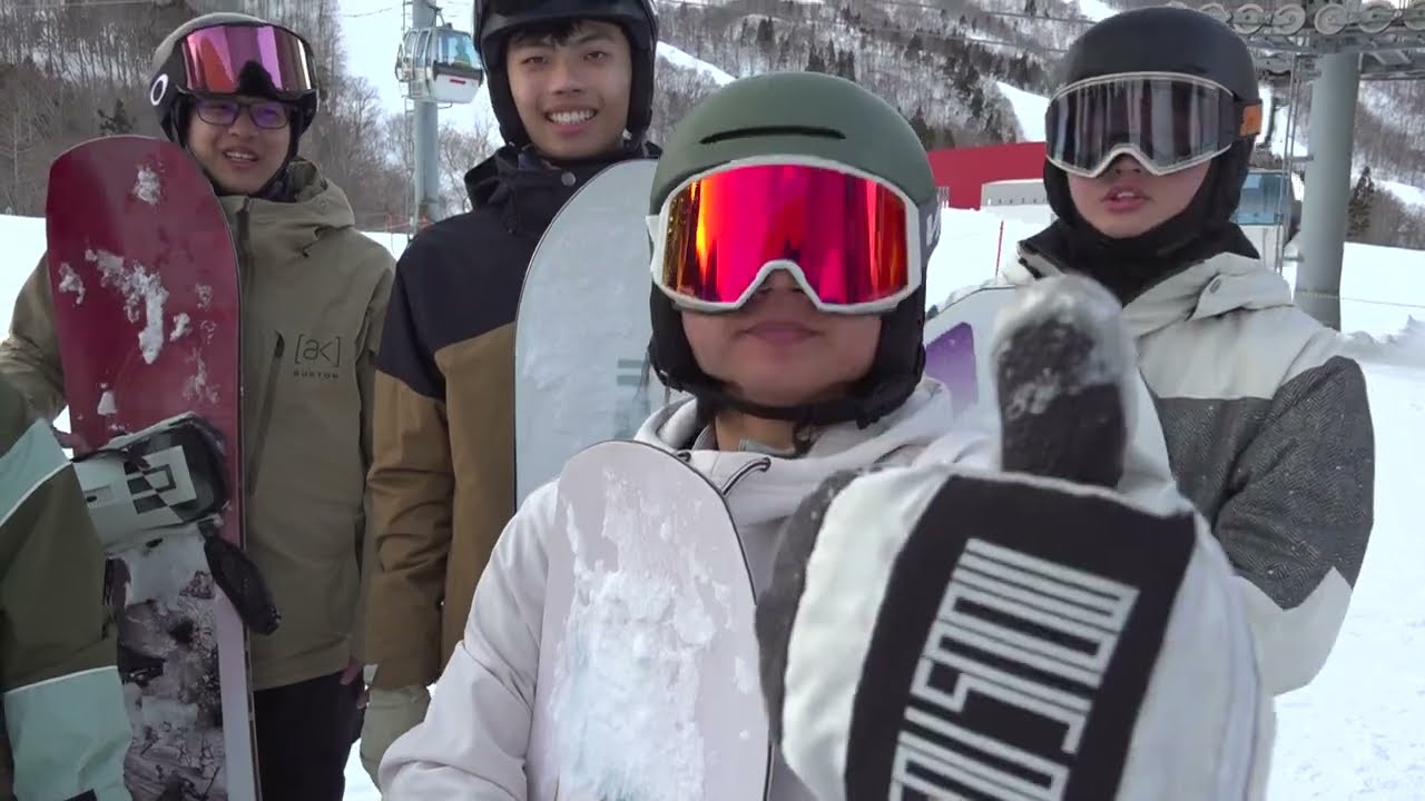 しらゆりだより令和７年２月号｢夏油高原スキー場の自然を満喫！」