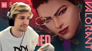 xQc Reacts to SHATTERED // Episode 5: DIMENSION Cinematic - VALORANT