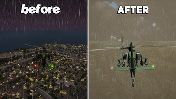 GTA San Andreas Definitive Edition After the Update PC - Rain Effect