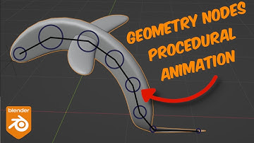 Curious about Procedural Animation? Learn with Geometry Nodes in Blender