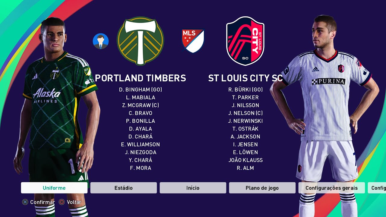Portland Timbers vs. St. Louis CITY SC 3ª jornada #mls #pes2021 - YouTube