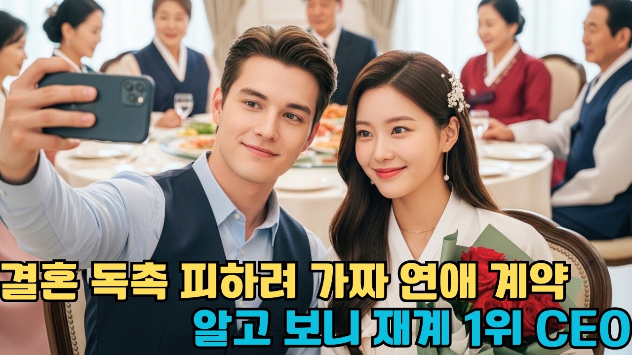 결혼 독촉 피하려 고용한 가짜 애인이 알고 보니 재계 1위 CEO 계약 연애가 현실이 된 심쿵 사연 #한국드라마 #CEO로맨스