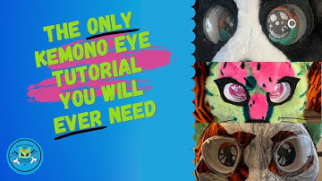 How to Make Kemono Fursuit Eyes | How to Make Japanese Fursuit eyes Fursuit Tips | Kemono Dungeon