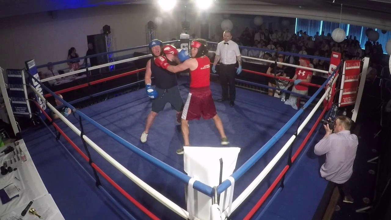 Ultra White Collar Boxing | Carlisle | Scott McWhan VS James Callaghan ...