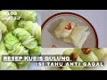 Daily Vlog - RESEP KUBIS GULUNG ISI TAHU ANTI GAGAL - SIOMAY SAWI PUTIH ISIAN TAHU