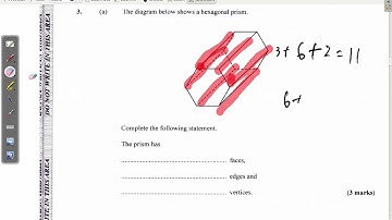 CSEC Mathematics January 2020 Question 3 a