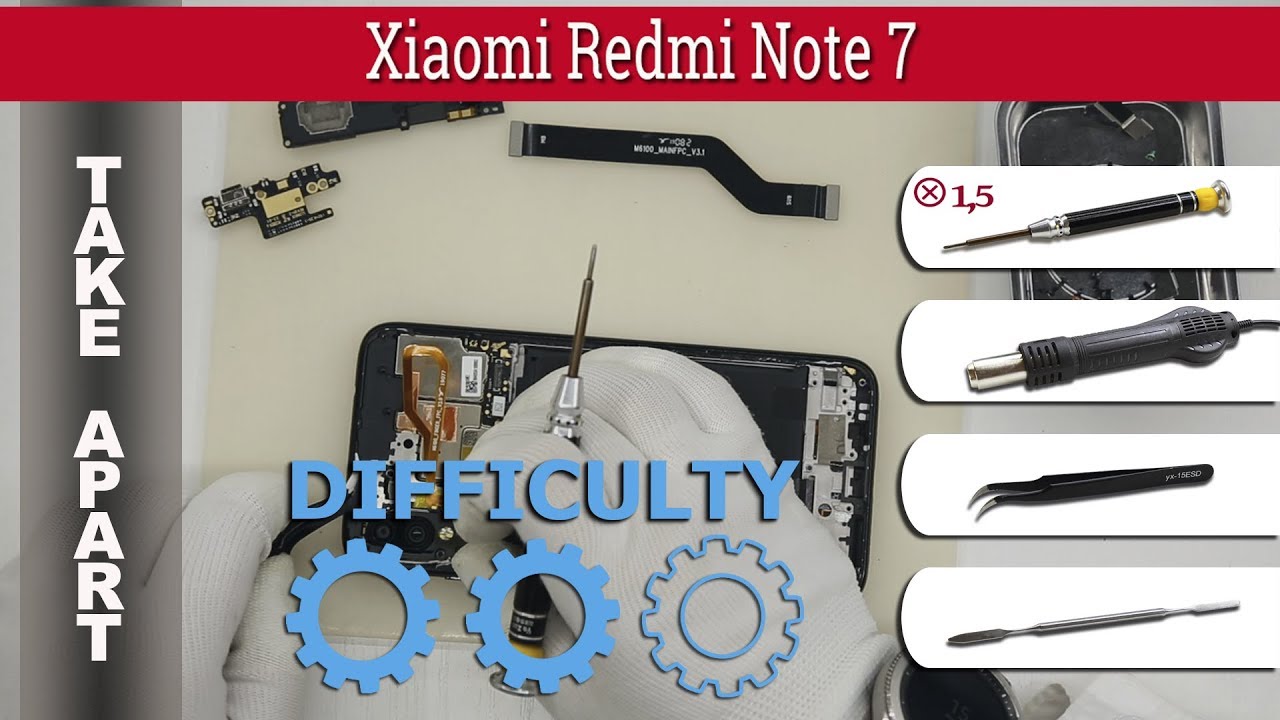 Pantalla Xiaomi Redmi Note 7 M1901F7G (OEM Desmontaje) - Klicfon