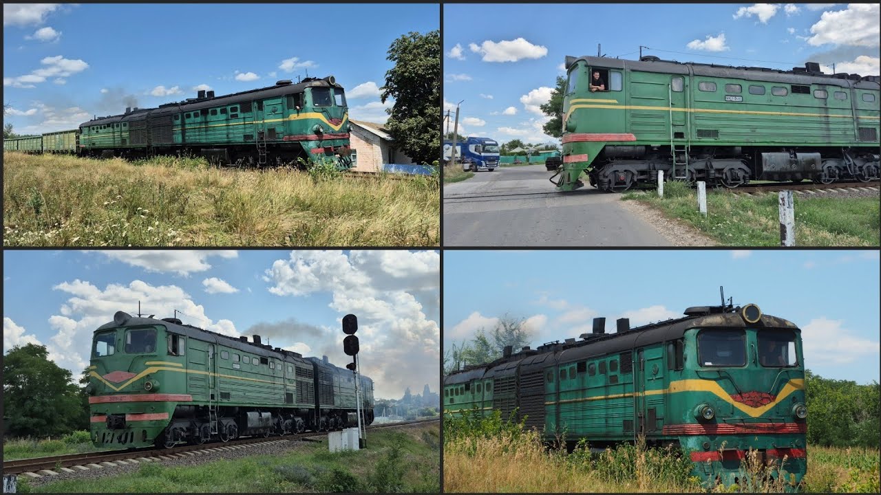 Легендарная Луганка! Тепловоз 2ТЭ10Л-2077А/792А 