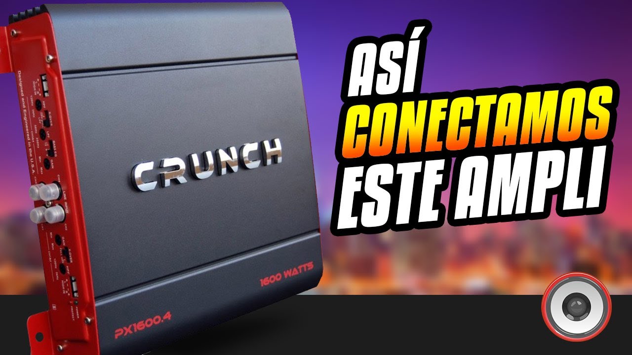 3 Conexiones Para Sacarle Mejor Provecho Al Amplificador Crunch Px1600 4 Youtube