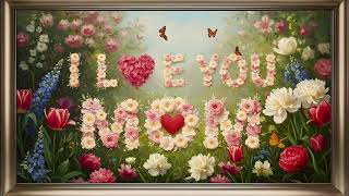 I Love You Mom Frame TV Art | Happy Mother's Day Screensaver For Your TV🌷🦋 screenshot 2