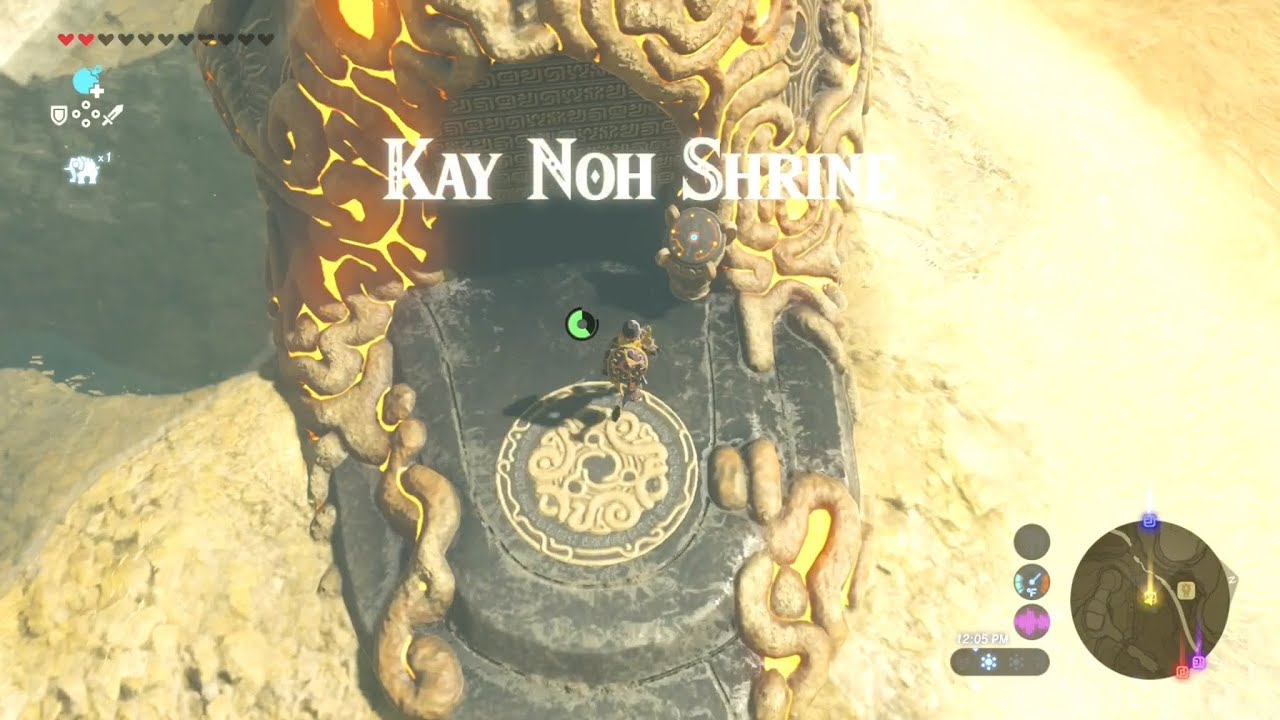 Zelda Breath of the Wild Kay Noh Shrine All Chests YouTube
