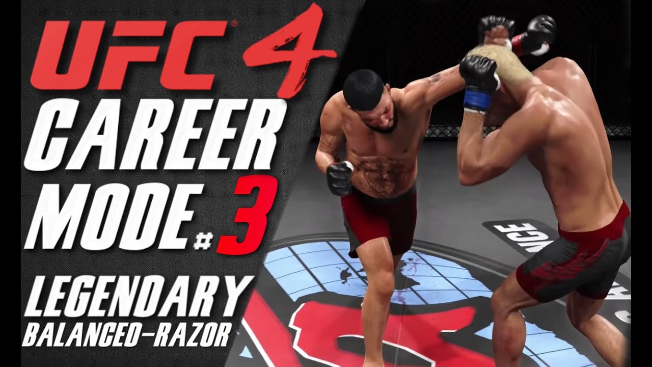 Ufc Razor UFC 4 - CAREER MODE #3 - LEGENDARY/ Razor Fighter Style - YouTube