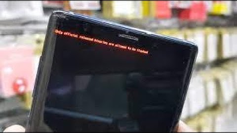 @AllTipsOfficial Samsung A21S Fix Only official Released binaries are allowed