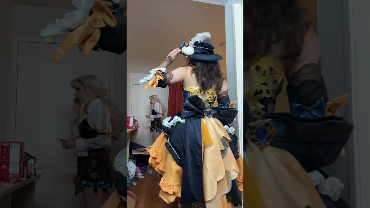 Navia Cosplay | Genshin Impact | #hoyocreators #fontaine #cosplay #navia #lynette #genshinimpact
