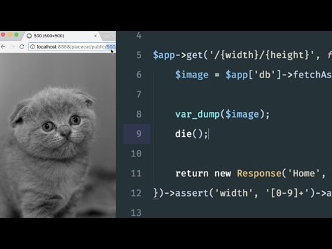 Build a Placekitten clone with Silex: Grabbing a random image (3/6)