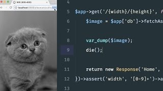 Build a Placekitten clone with Silex: Grabbing a random image (3/6)