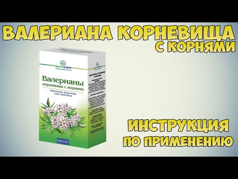 Валериана корневища с корнями инструкция по применению препарата: Показания, как применять, обзор