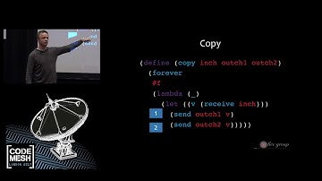 Michael Sperber - Concurrent ML  - The One That Got Away - Code Mesh 2017