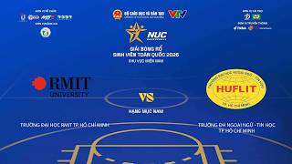 TRUC TIEP DH RMIT TP HCM VS DH NGOAI NGU-TIN HOC TP HCM VONG 16 DOI NAM NUC 2026 KV MIEN NAM