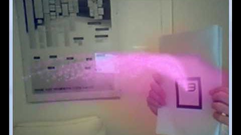 Augmented Reality, Flash and Particle effects