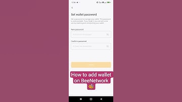 Simple Steps On How to add a wallet on $BEE Network.                  #tutorial #beenetwork #fyp