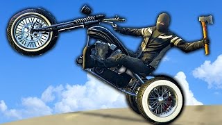 BEST BIKER DLC GANG EVER! (GTA 5 Funny Moments) screenshot 5