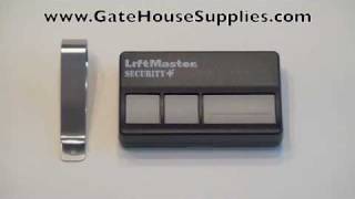 How to Program a LiftMaster 973LM Remote Control