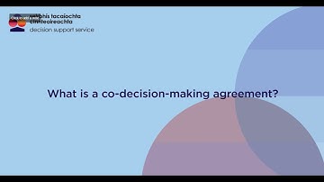 DSS Information: Co-Decision-Making Agreement