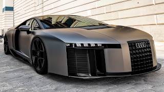 2027 Audi Nuvolari V8 - Sound Interior and Exterior