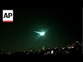 Meteor flies over spain and portugal