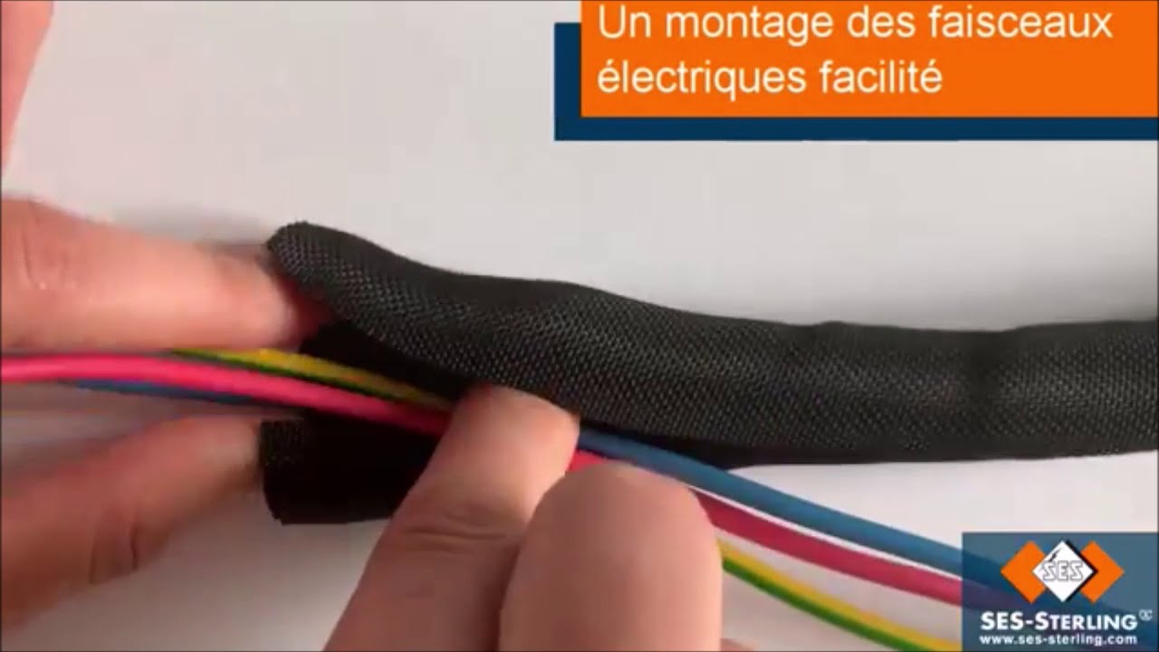 Gaine annelée fendue_installation avec outil - tuto produit 