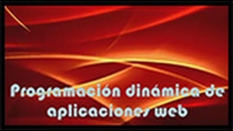 Webs dinámicas PHP y MySQL. 02 - Instalando el servidor