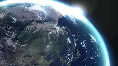 Free Animated Video Background 12 - Spinning Earth