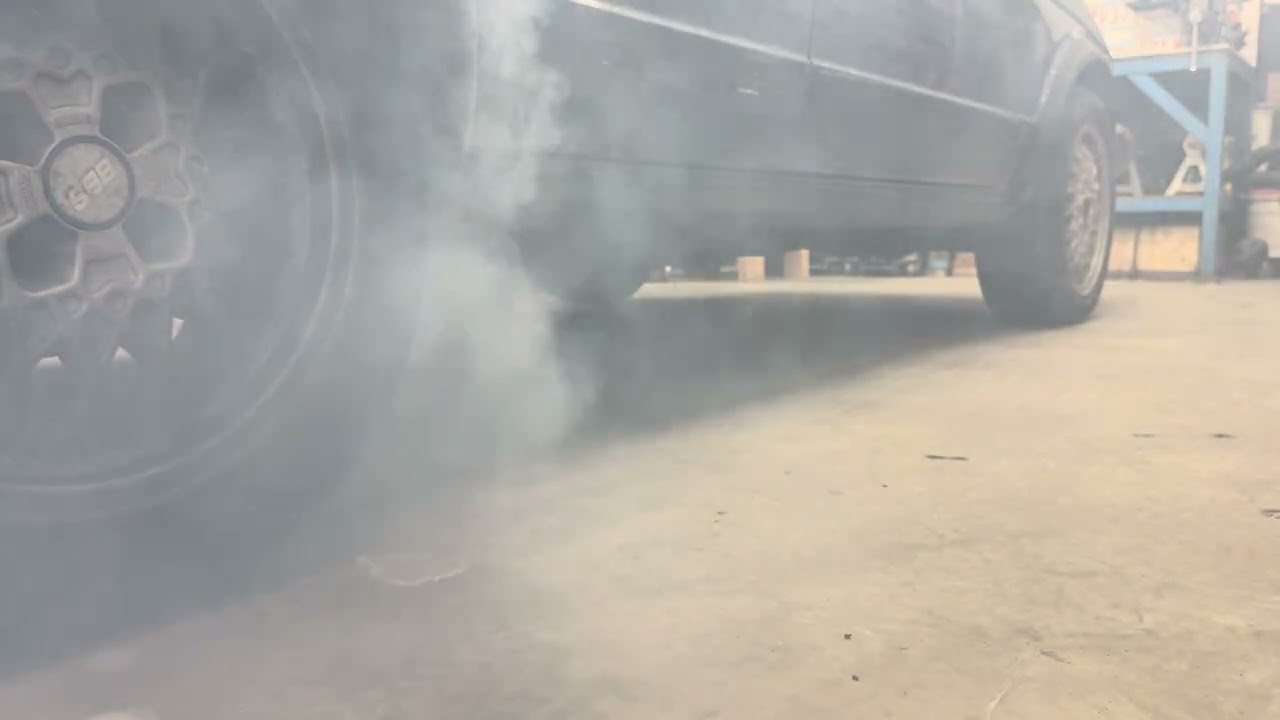 1984 VW Jetta 1.6TD Straight Pipe Cold Start