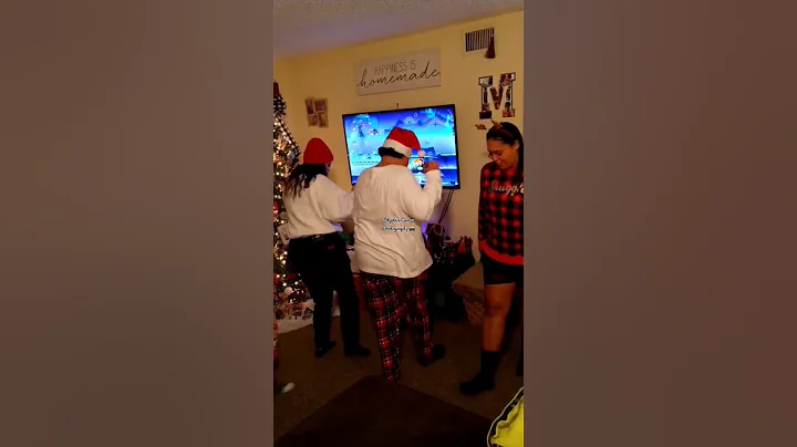 The fam DANCING on Christmas!! Freak like you want...