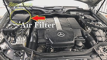 How to Change Cabin Air Filter on Mercedes E500 | W211