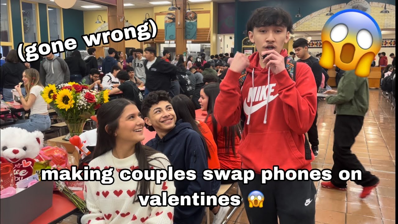 Заставить парочки в моей школе обмениваться телефонами на День святого Валентина (это пошло не так)