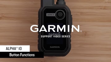 Support: Button Functions on the Alpha® 10