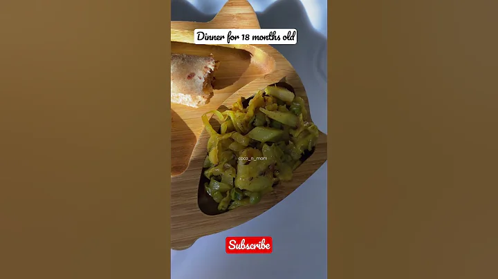 Dinner for 18 months old #baby #shortvideo  #shorts