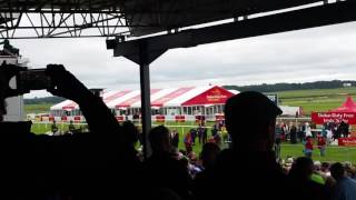 Capri parading after winning the 2017 Irish Derby