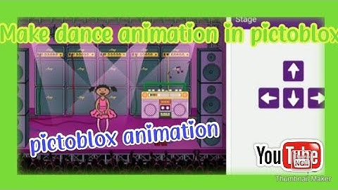Dance animation in pictoblox.pictoblox animation