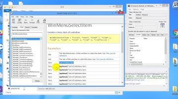 AutoIT   tutorial 6   Save Notepad file using File Save Menu