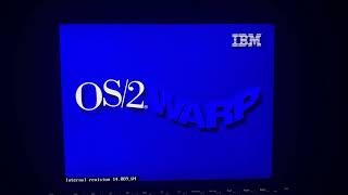 OS/2 Warp 4.52 Starting Up In 86Box