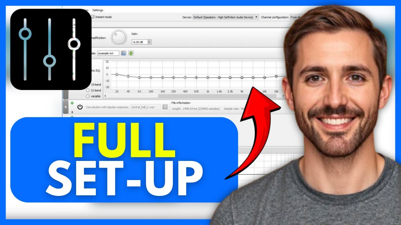 How To SET UP Equalizer APO FULL GUIDE (EASY) 2026 - YouTube